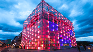 The Ars Electronica Center or AEC