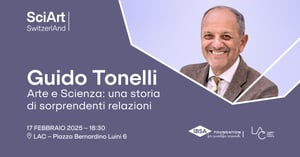 Guido Tonelli evento SciArt SwitzerlAnd