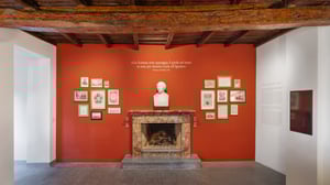 Casa-Carlo-Cattaneo-parete-ingresso