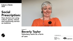 Thumbnai Cultura e Salute 2025 Corso USI Lezione 5 EN