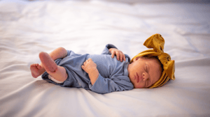 Baby Robbie, 15 days after her birth