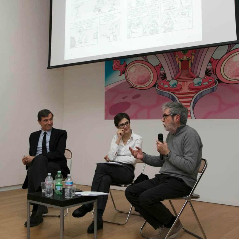 partecipanti e relatori evento Let's Science fumetti a milano