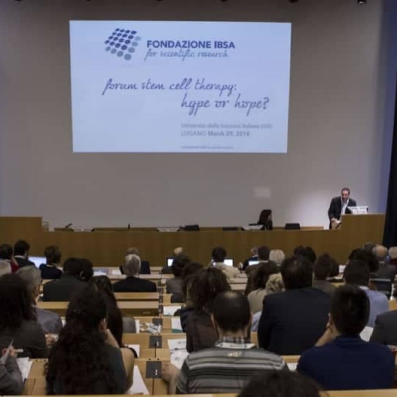 relatori e partecipanti forum IBSa cellule staminali 2014