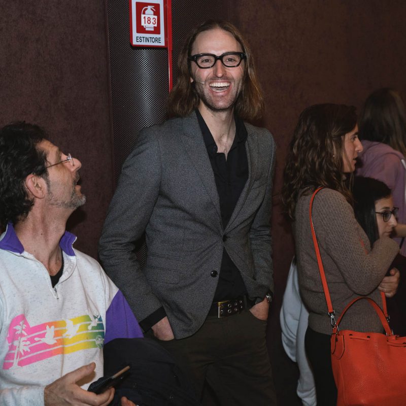 James Beacham a Milano per la Open Night, 15 Febbraio 2020.