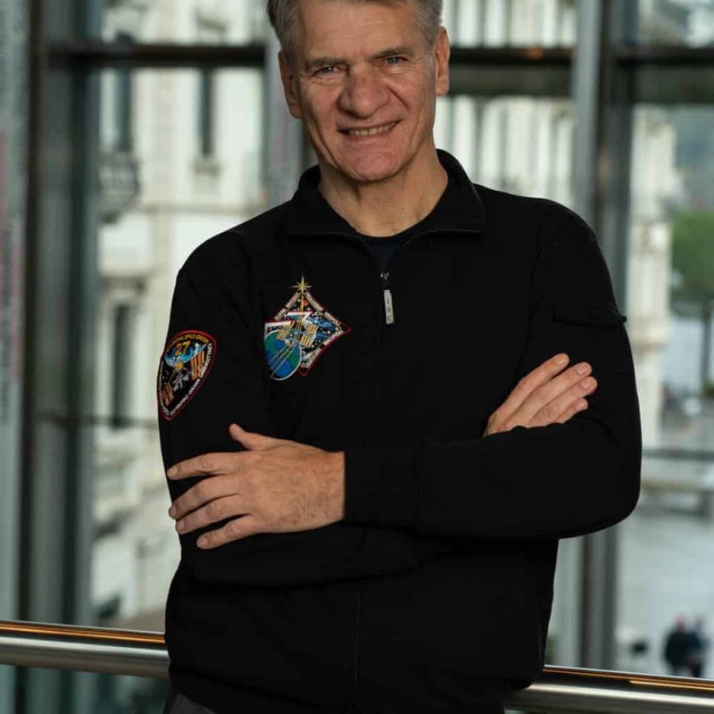 foto evento con Paolo Nespoli