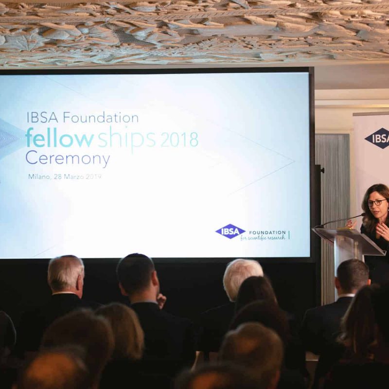 partecipanti e relatori premiazione ibsa fellowship 2018