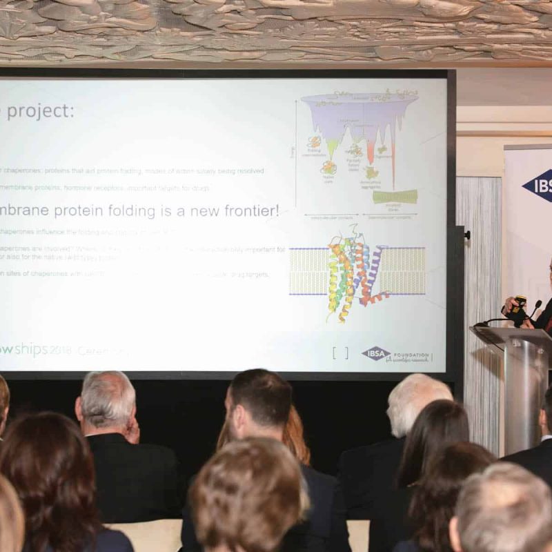 partecipanti e relatori premiazione ibsa fellowship 2018