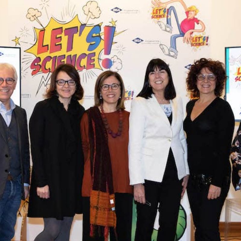 partecipanti e relatori evento IBSA let's scienza lugano 2018