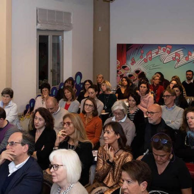 partecipanti e relatori evento IBSA let's scienza lugano 2018