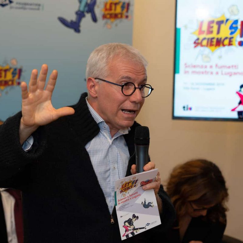 partecipanti e relatori evento let's science lugano 2019