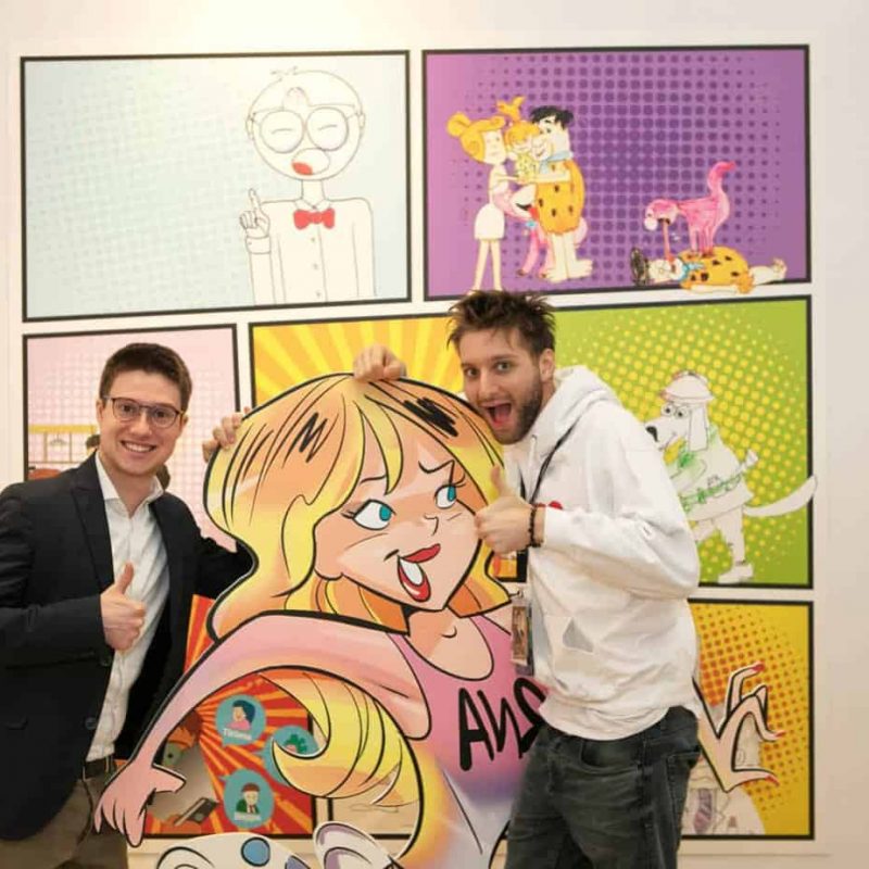 partecipanti e relatori evento Let's Science fumetti a milano