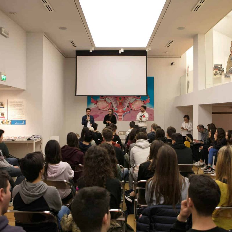 partecipanti e relatori evento Let's Science fumetti a milano
