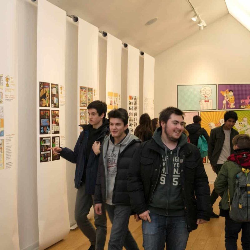 partecipanti e relatori evento Let's Science fumetti a milano