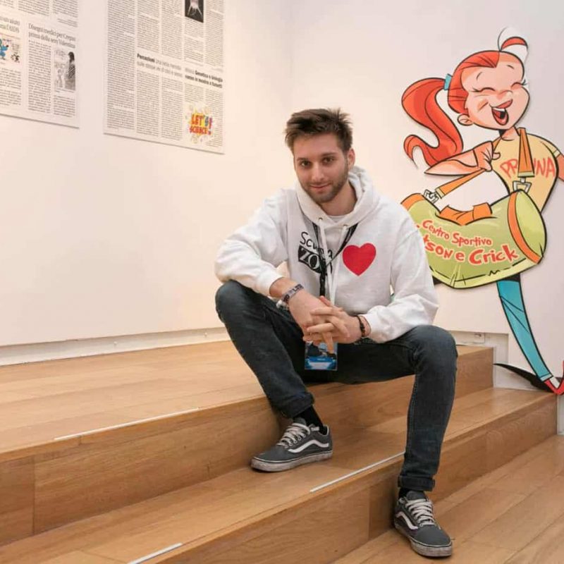 partecipanti e relatori evento Let's Science fumetti a milano