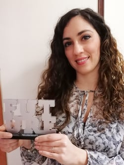 Sara Carmela Credendino with Future Award