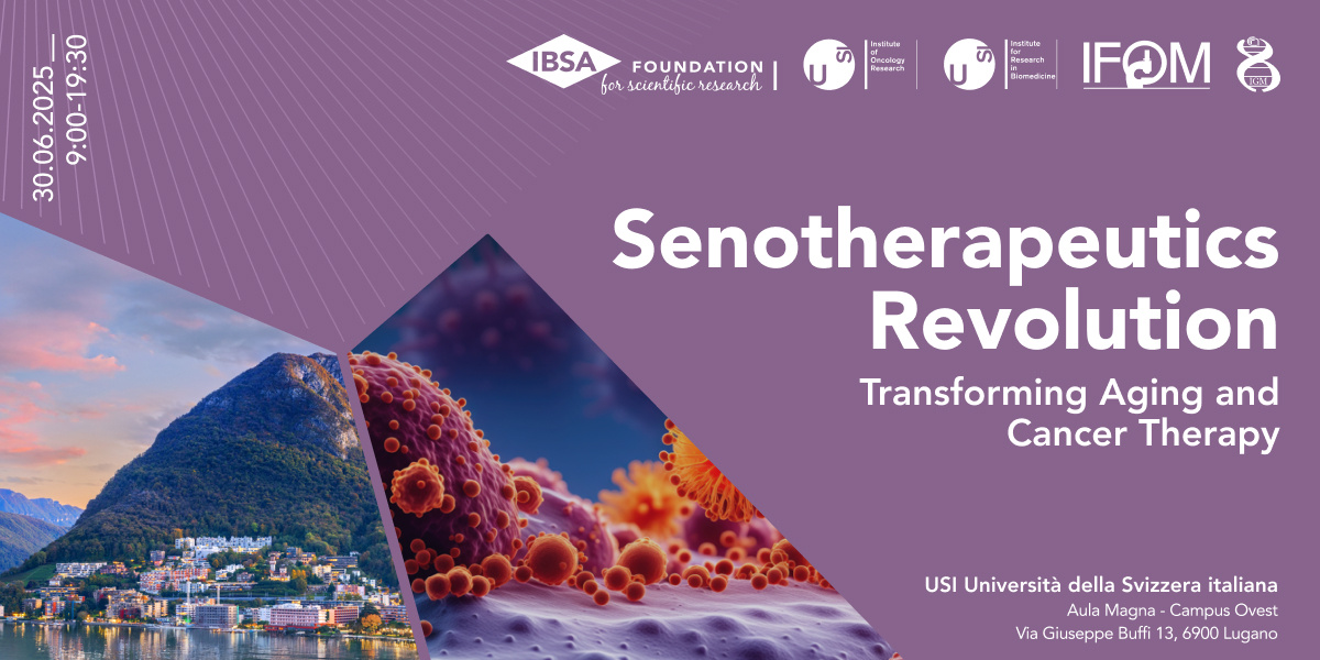 Senotherapeutics Revolution Forum Lugano