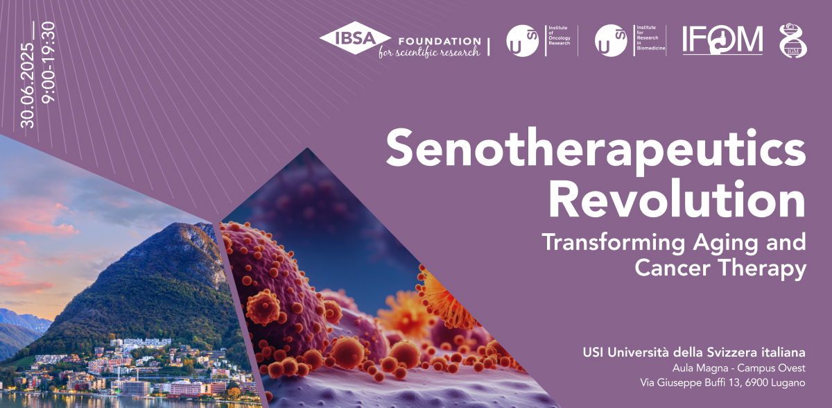 Senotherapeutics Revolution Forum Lugano
