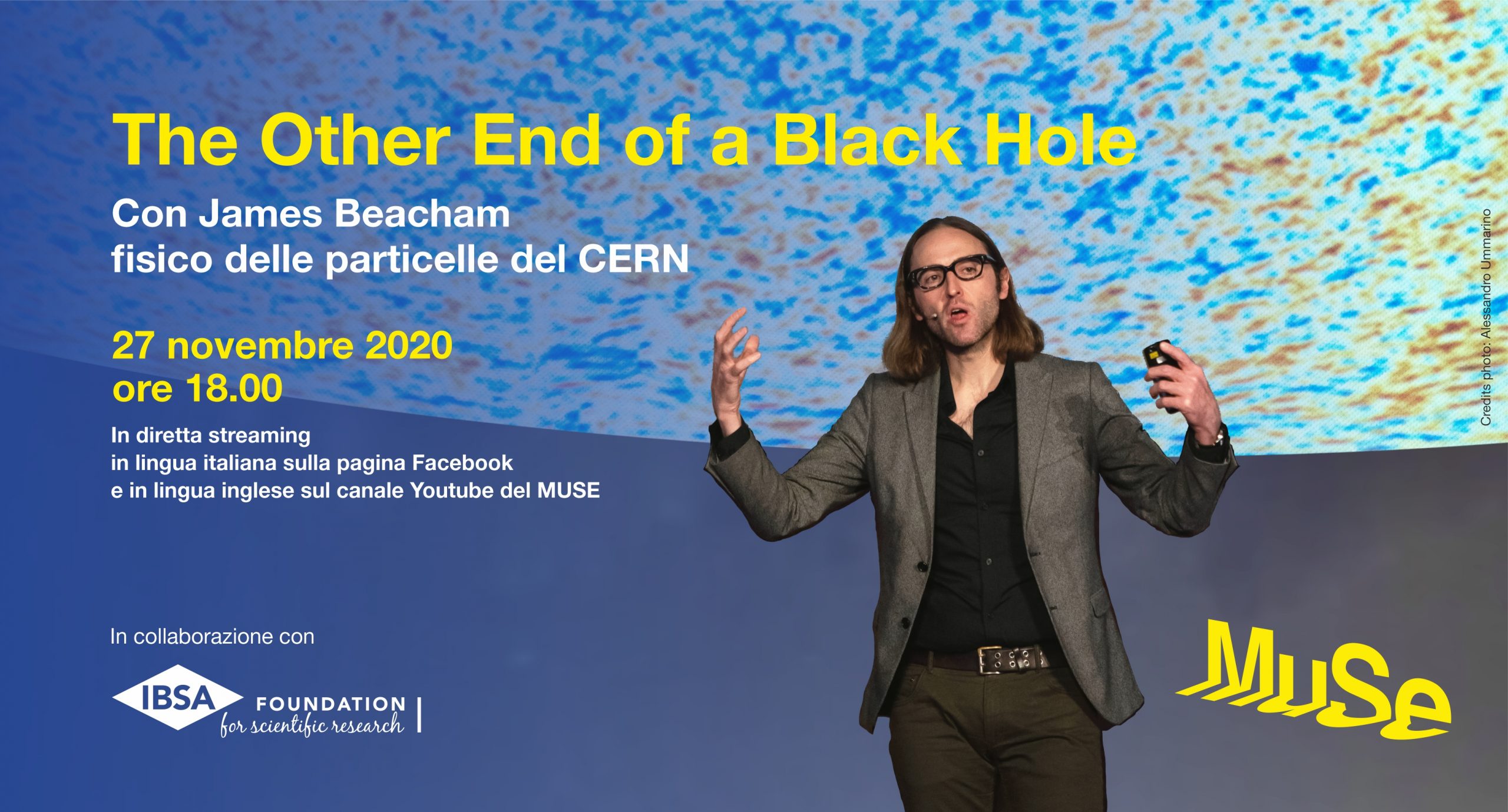 The Other End of a Black Hole con James Beacham