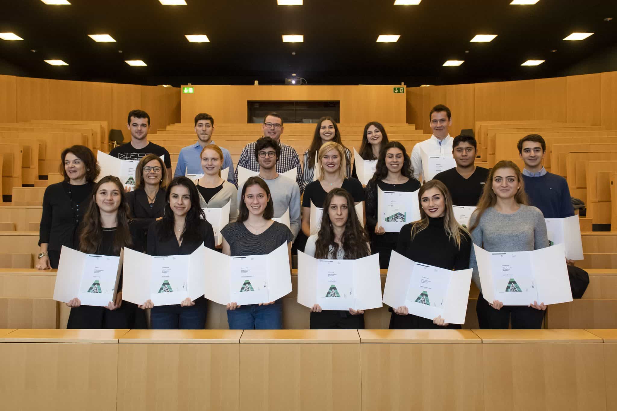 USI and IBSA Foundation scholarships awards 2018