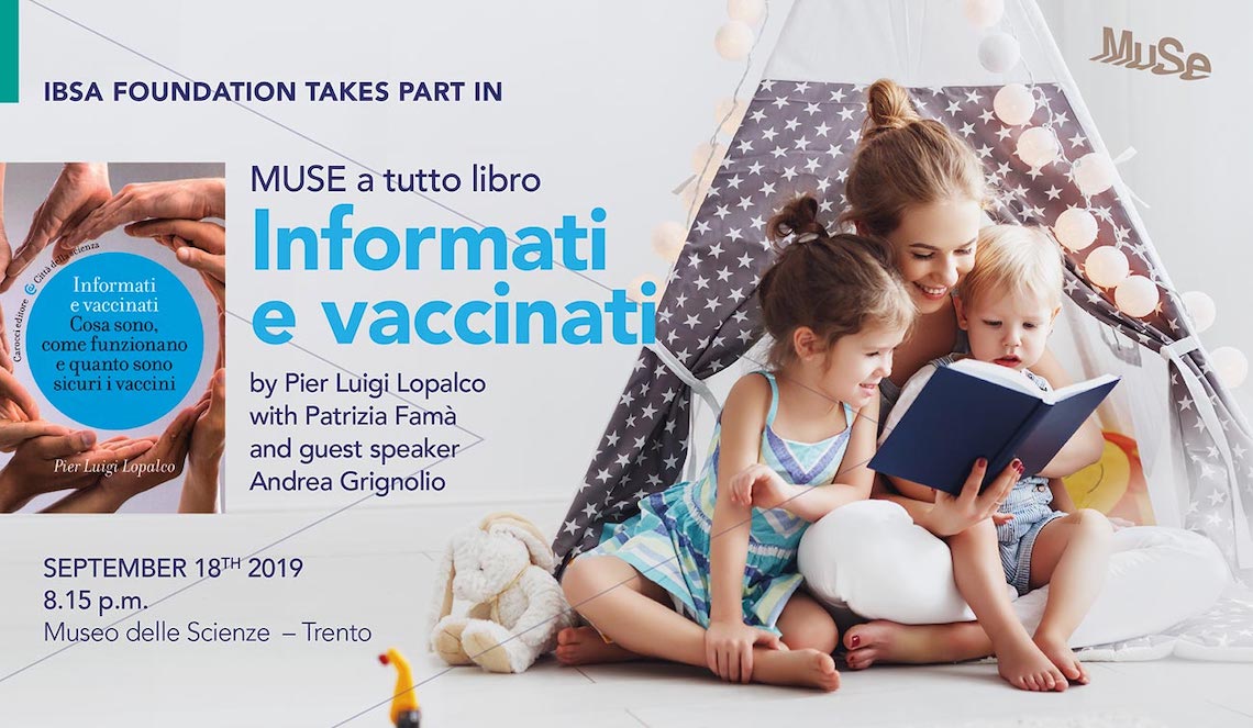 Informati e vaccinati at the science museum in Trento